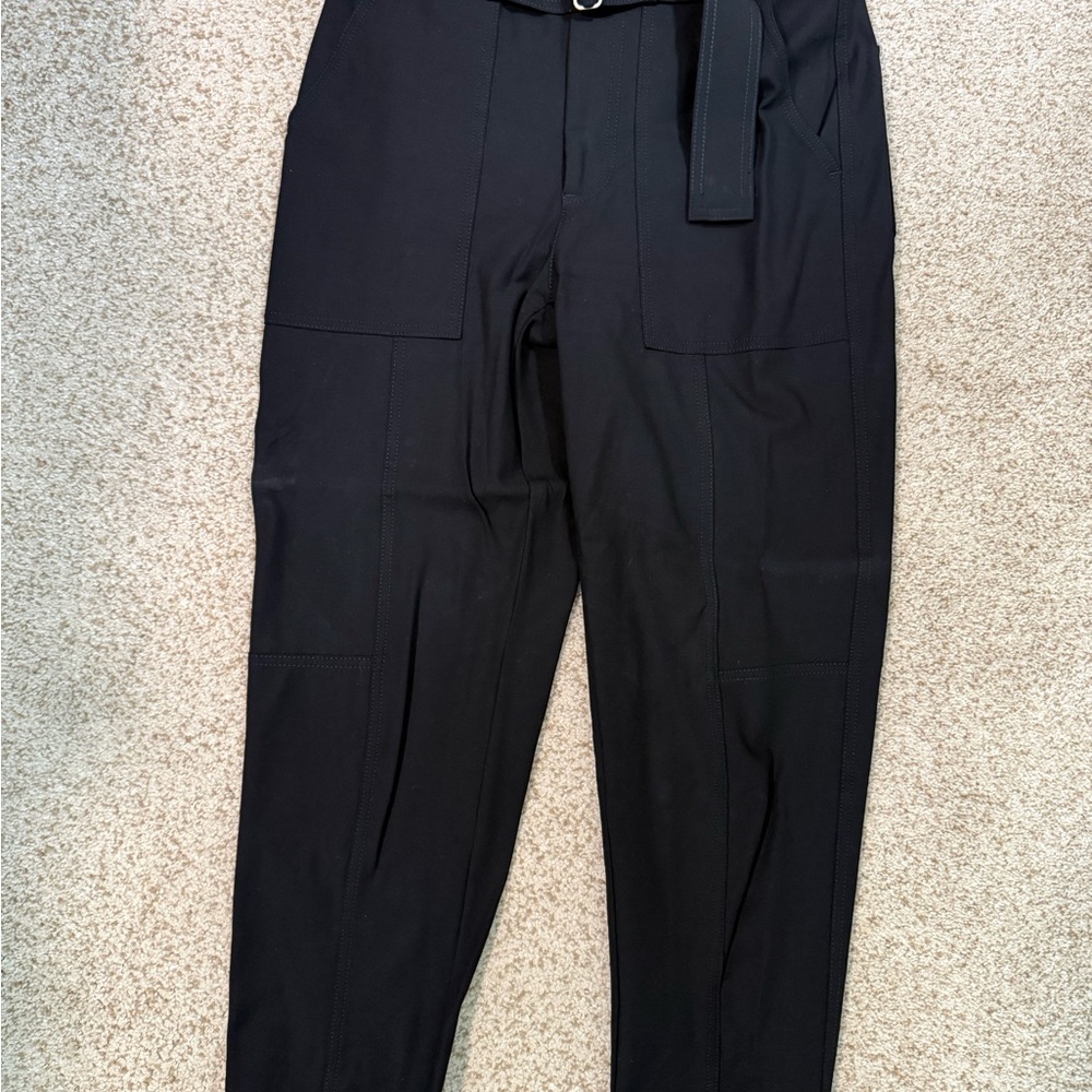 Women’s Black Pants with Belt